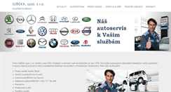 Desktop Screenshot of jubeka.cz